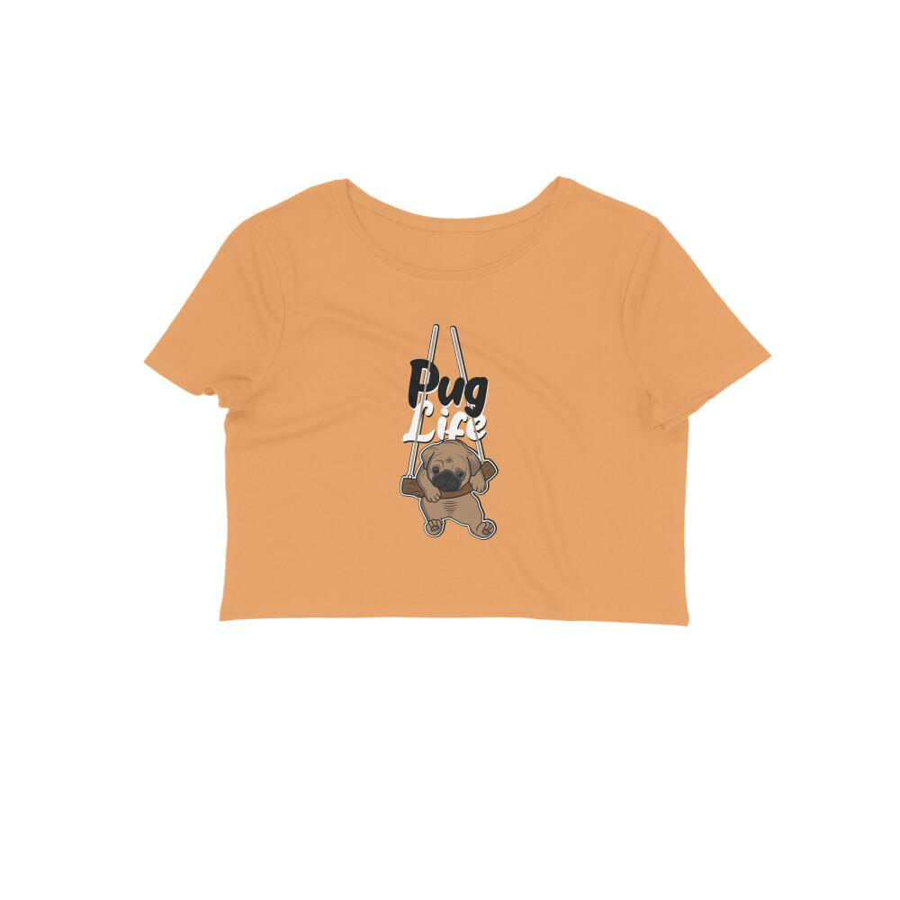Stepevoli Clothing - Crop Top (Women) - Pug Life (10 Colours)