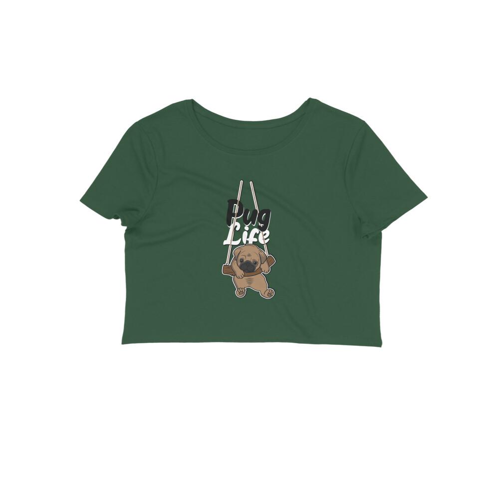 Stepevoli Clothing - Crop Top (Women) - Pug Life (10 Colours)