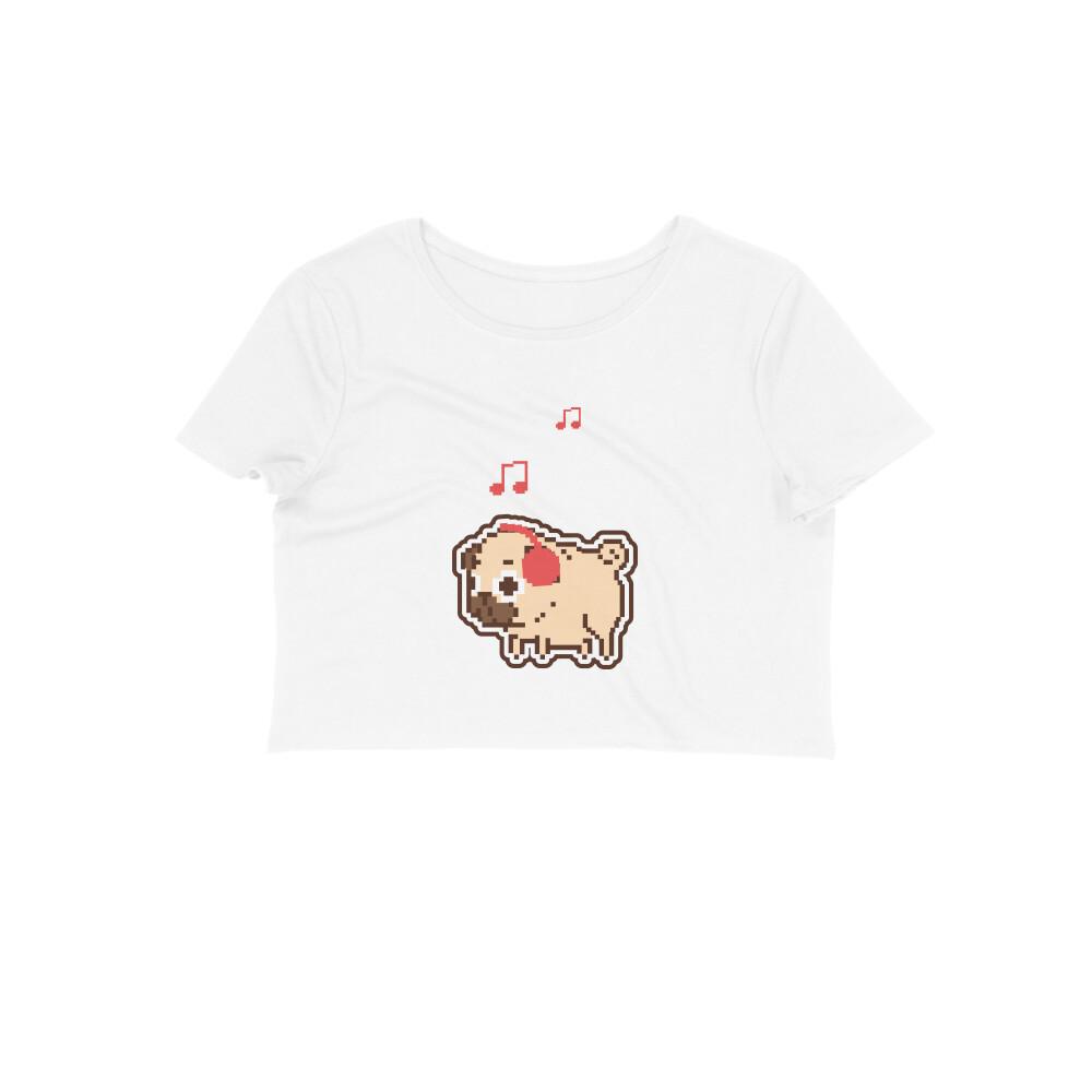 Stepevoli Clothing - Crop Top (Women) - Puggy Baby (12 Colours)