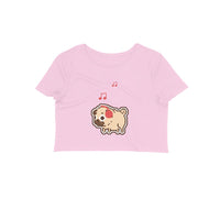 Stepevoli Clothing - Crop Top (Women) - Puggy Baby (12 Colours)