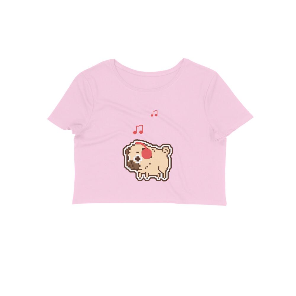 Stepevoli Clothing - Crop Top (Women) - Puggy Baby (12 Colours)