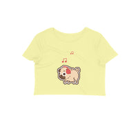 Stepevoli Clothing - Crop Top (Women) - Puggy Baby (12 Colours)