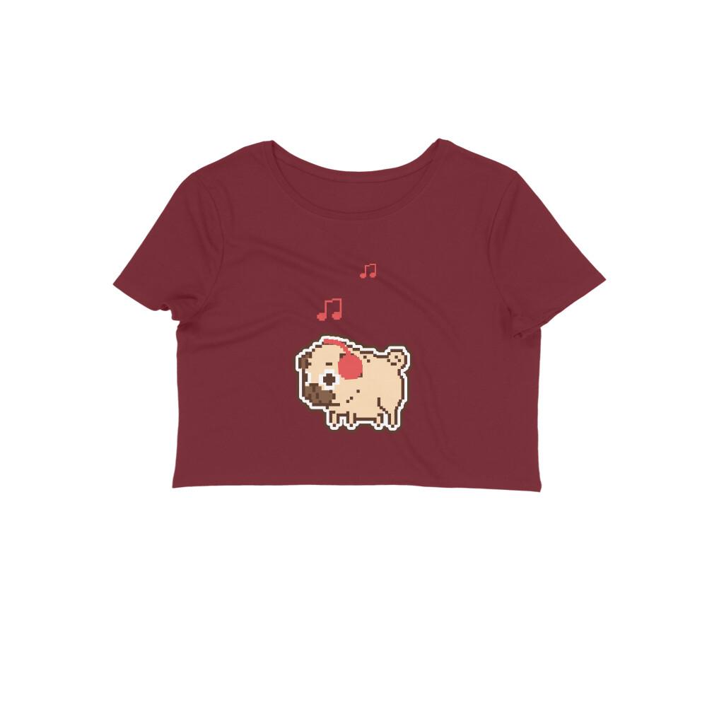 Stepevoli Clothing - Crop Top (Women) - Puggy Baby (12 Colours)