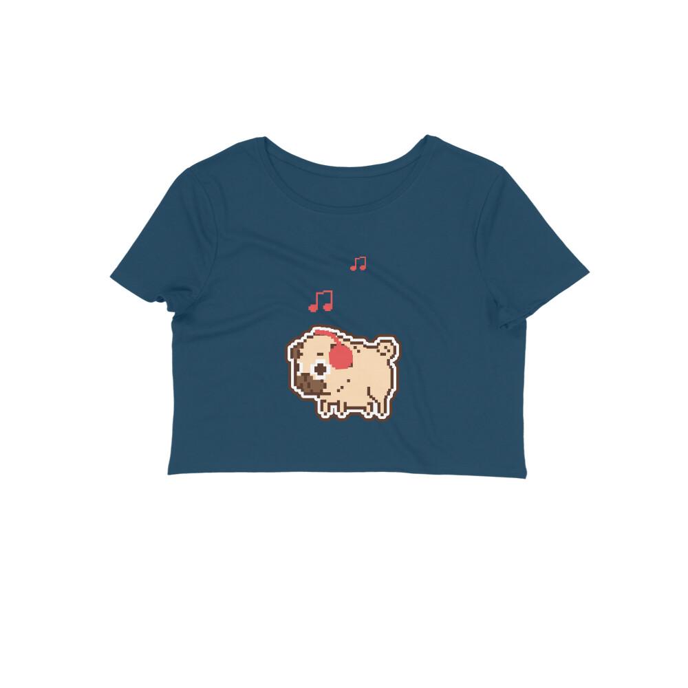 Stepevoli Clothing - Crop Top (Women) - Puggy Baby (12 Colours)