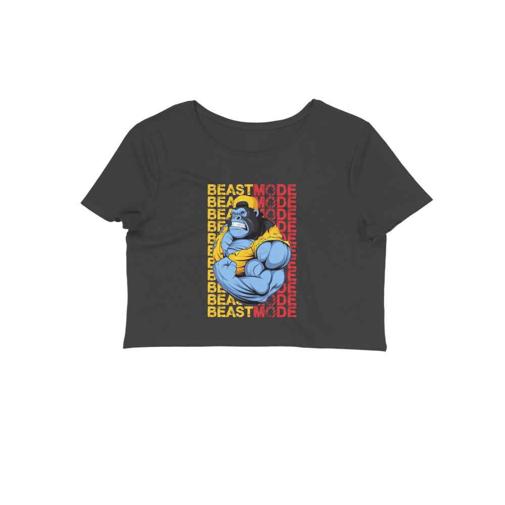 Stepevoli Clothing - Crop Top (Women) - Beast Mode (9 Colours)