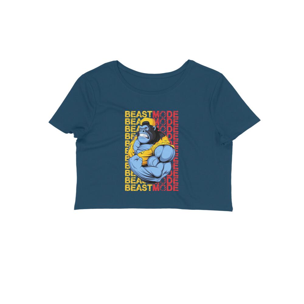 Stepevoli Clothing - Crop Top (Women) - Beast Mode (9 Colours)