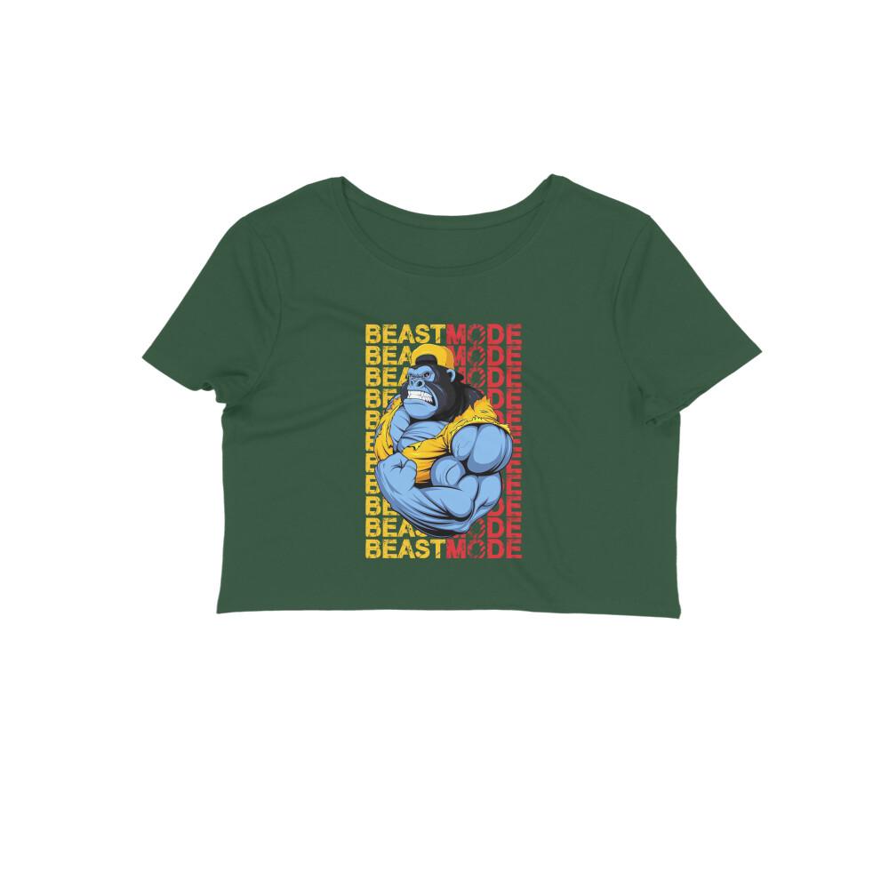 Stepevoli Clothing - Crop Top (Women) - Beast Mode (9 Colours)