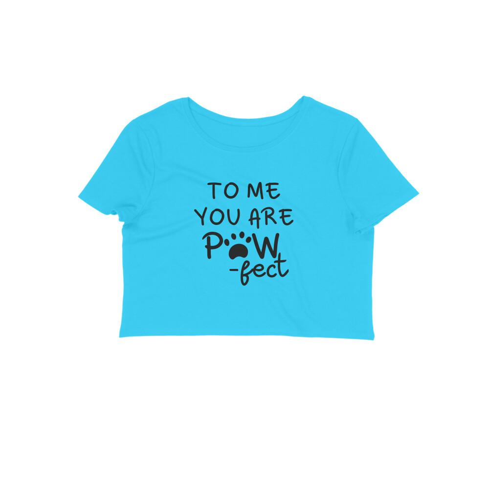 Stepevoli Clothing - Crop Top (Women) - Pawfect Partner (8 Colours)