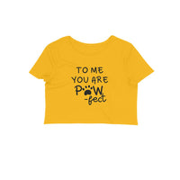 Stepevoli Clothing - Crop Top (Women) - Pawfect Partner (8 Colours)