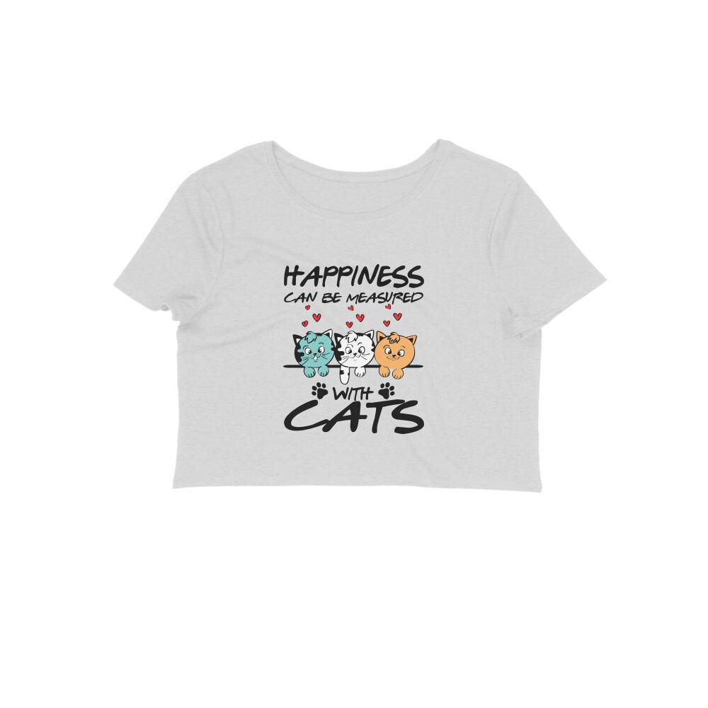 Stepevoli Clothing - Crop Top (Women) - Feline Happy (8 Colours)