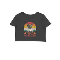 Stepevoli Clothing - Crop Top (Women) - The Cat Whisperer (9 Colours)