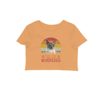 Stepevoli Clothing - Crop Top (Women) - The Cat Whisperer (9 Colours)