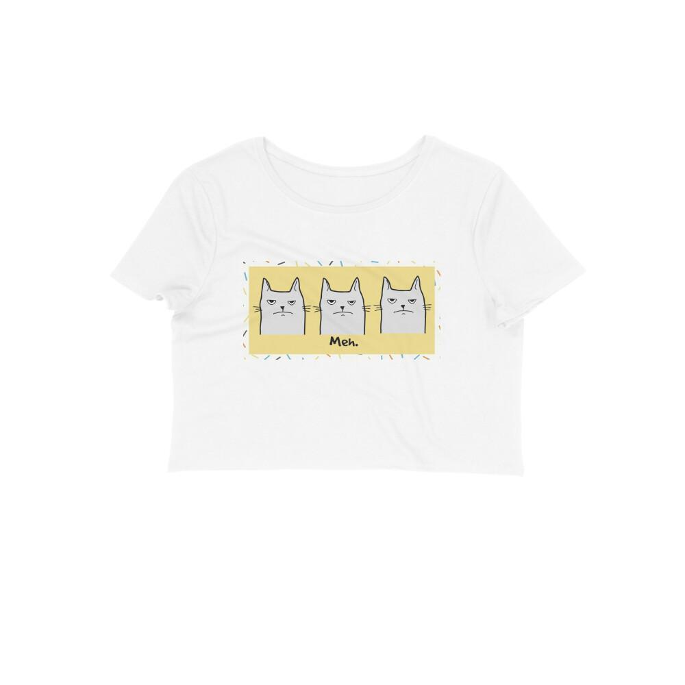 Stepevoli Clothing - Crop Top (Women) - Meh Mondays (12 Colours)