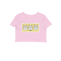 Stepevoli Clothing - Crop Top (Women) - Meh Mondays (12 Colours)