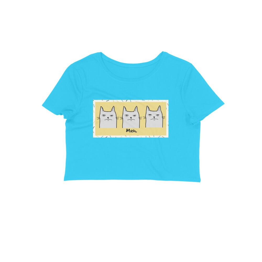 Stepevoli Clothing - Crop Top (Women) - Meh Mondays (12 Colours)