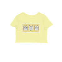 Stepevoli Clothing - Crop Top (Women) - Meh Mondays (12 Colours)