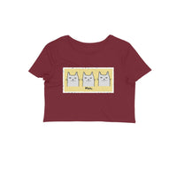 Stepevoli Clothing - Crop Top (Women) - Meh Mondays (12 Colours)