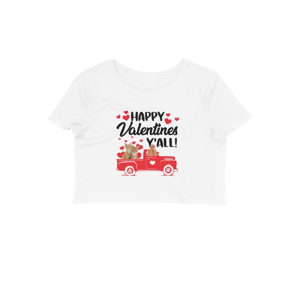 Stepevoli Clothing - Crop Top (Women) - Valentine's Day Special (10 Colours)