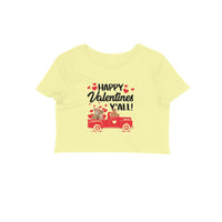 Stepevoli Clothing - Crop Top (Women) - Valentine's Day Special (10 Colours)