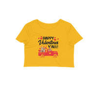 Stepevoli Clothing - Crop Top (Women) - Valentine's Day Special (10 Colours)