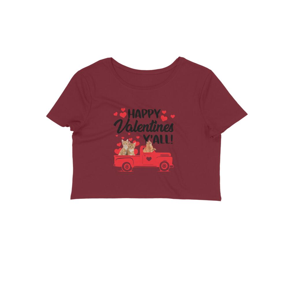 Stepevoli Clothing - Crop Top (Women) - Valentine's Day Special (10 Colours)
