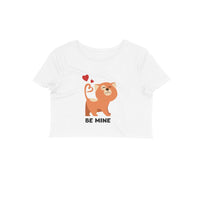 Stepevoli Clothing - Crop Top (Women) - Be Mine Valentine (11 Colours)