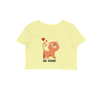 Stepevoli Clothing - Crop Top (Women) - Be Mine Valentine (11 Colours)