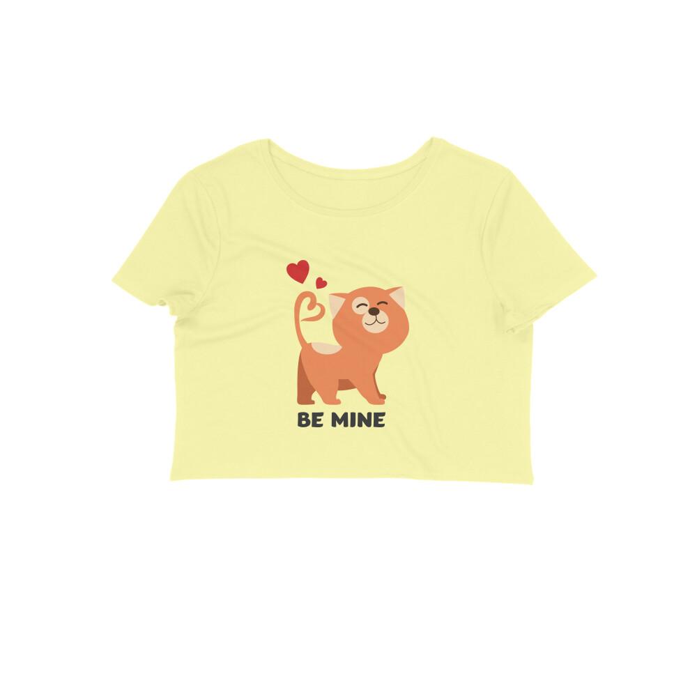 Stepevoli Clothing - Crop Top (Women) - Be Mine Valentine (11 Colours)