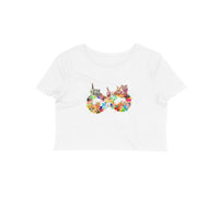 Stepevoli Clothing - Crop Top (Women) - Infinity Cat Love (12 Colours)