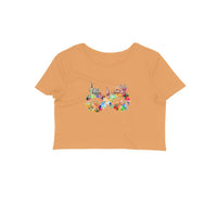 Stepevoli Clothing - Crop Top (Women) - Infinity Cat Love (12 Colours)