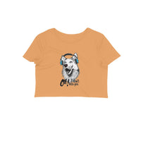 Stepevoli Clothing - Crop Top (Women) - Howl You Doing? (8 Colours)