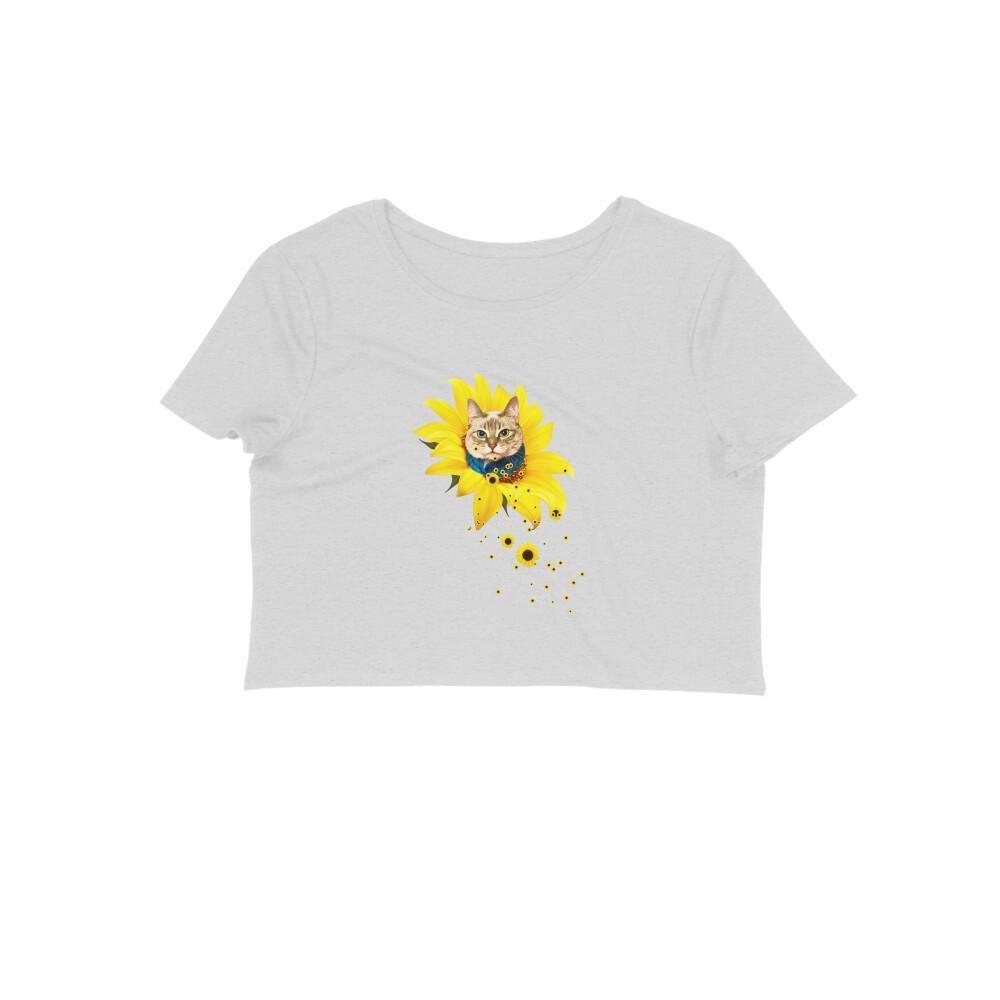 Stepevoli Clothing - Crop Top (Women) - A Meowment Of Sunshine (10 Colours)