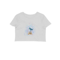 Stepevoli Clothing - Crop Top (Women) - Little Meowmaid Cat (12 Colours)