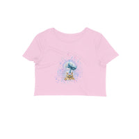 Stepevoli Clothing - Crop Top (Women) - Little Meowmaid Cat (12 Colours)