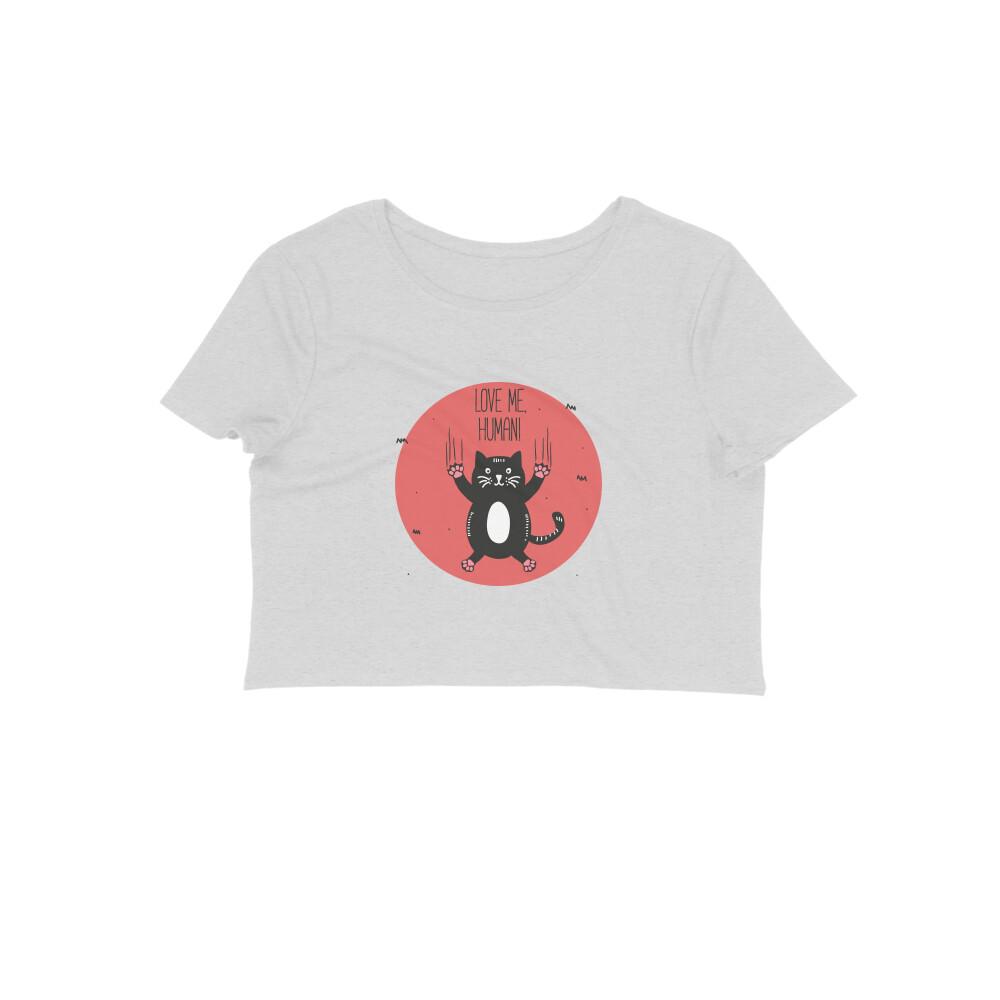 Stepevoli Clothing - Crop Top (Women) - Love Me , Human (12 Colours)