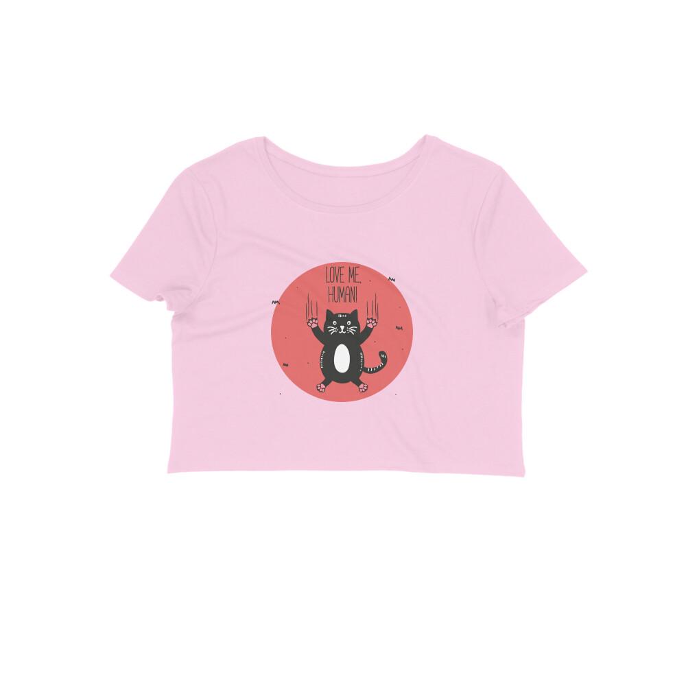 Stepevoli Clothing - Crop Top (Women) - Love Me , Human (12 Colours)