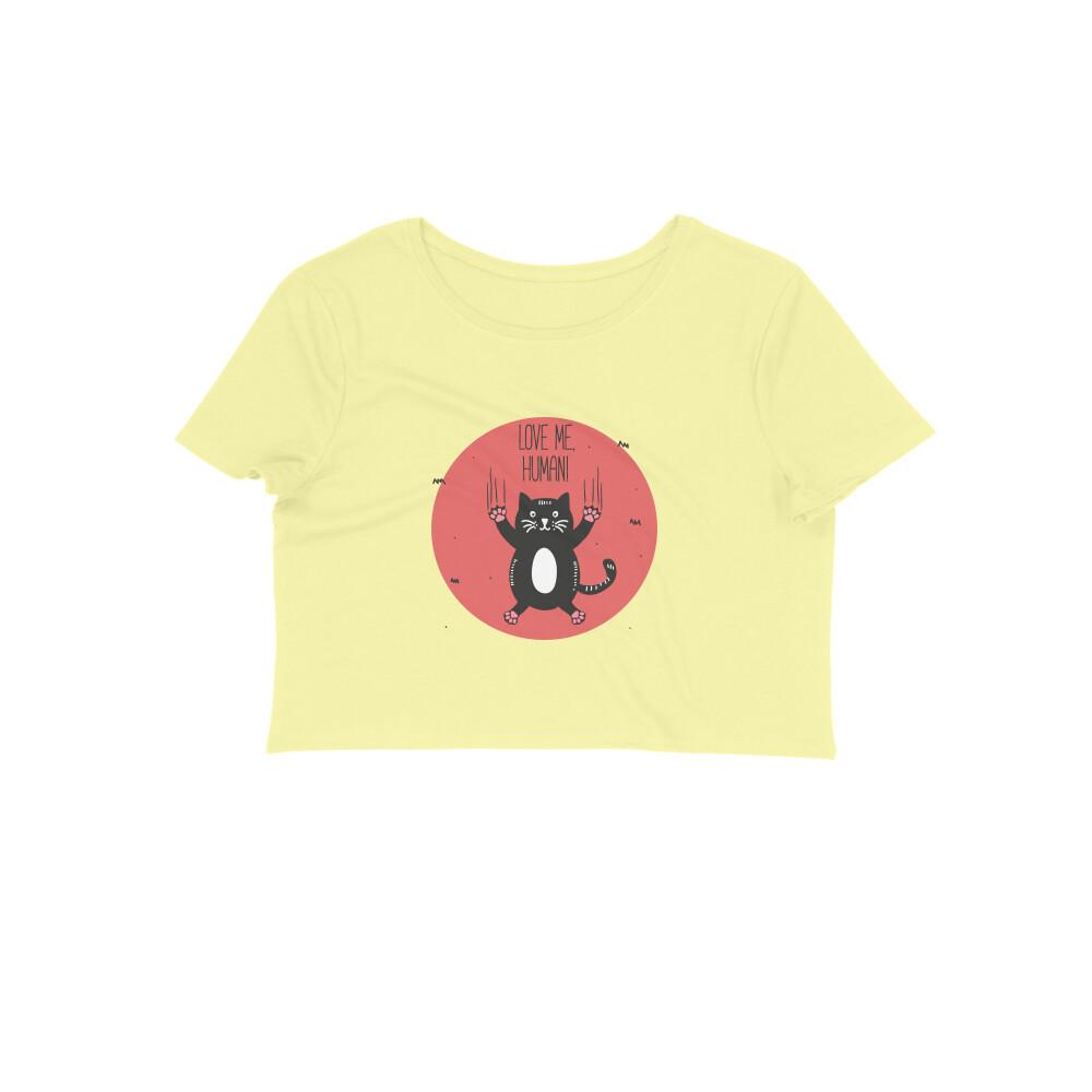 Stepevoli Clothing - Crop Top (Women) - Love Me , Human (12 Colours)