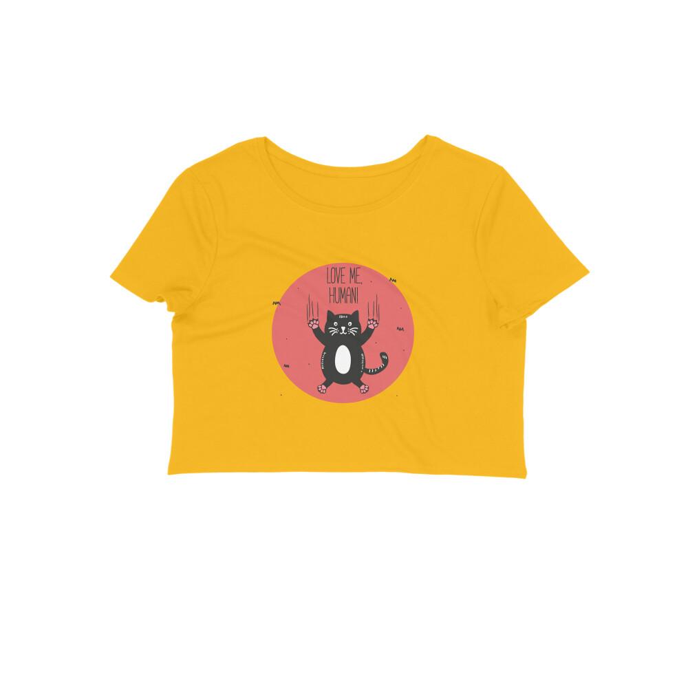 Stepevoli Clothing - Crop Top (Women) - Love Me , Human (12 Colours)