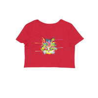 Stepevoli Clothing - Crop Top (Women) - Laser Sharp Cat (12 Colours)
