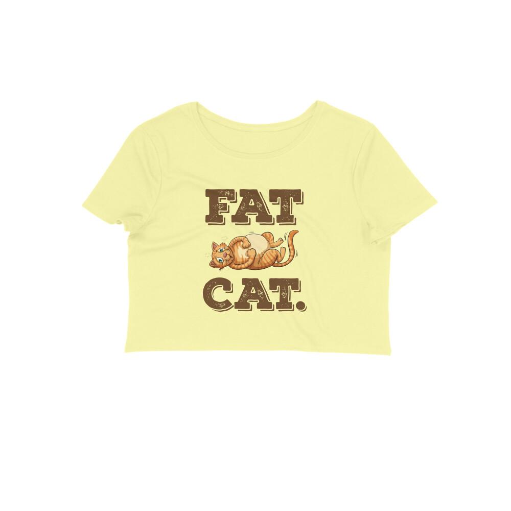 Stepevoli Clothing - Crop Top (Women) - Fat Cat (12 Colours)