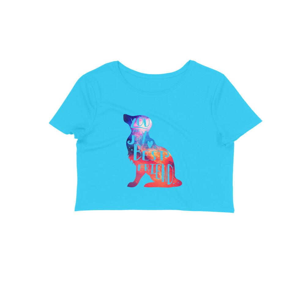 Stepevoli Clothing - Crop Top (Women) - Best Fur-ends Forever (12 Colours)