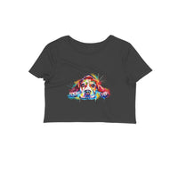 Stepevoli Clothing - Crop Top (Women) - Droopy Dog Eyes (12 Colours)