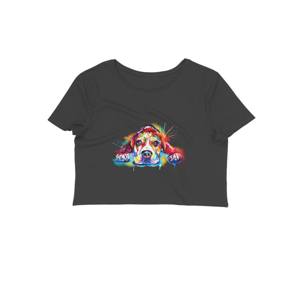 Stepevoli Clothing - Crop Top (Women) - Droopy Dog Eyes (12 Colours)