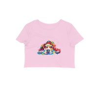 Stepevoli Clothing - Crop Top (Women) - Droopy Dog Eyes (12 Colours)