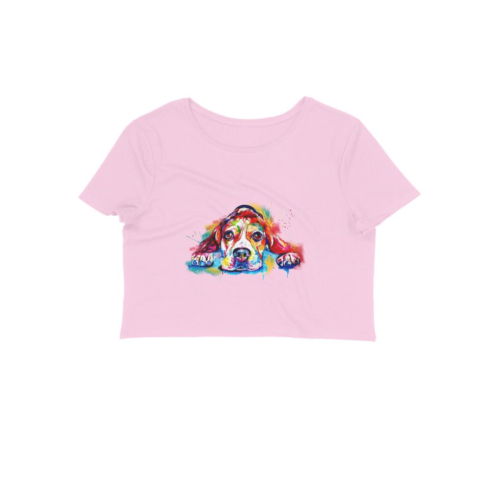 Stepevoli Clothing - Crop Top (Women) - Droopy Dog Eyes (12 Colours)