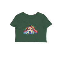 Stepevoli Clothing - Crop Top (Women) - Droopy Dog Eyes (12 Colours)