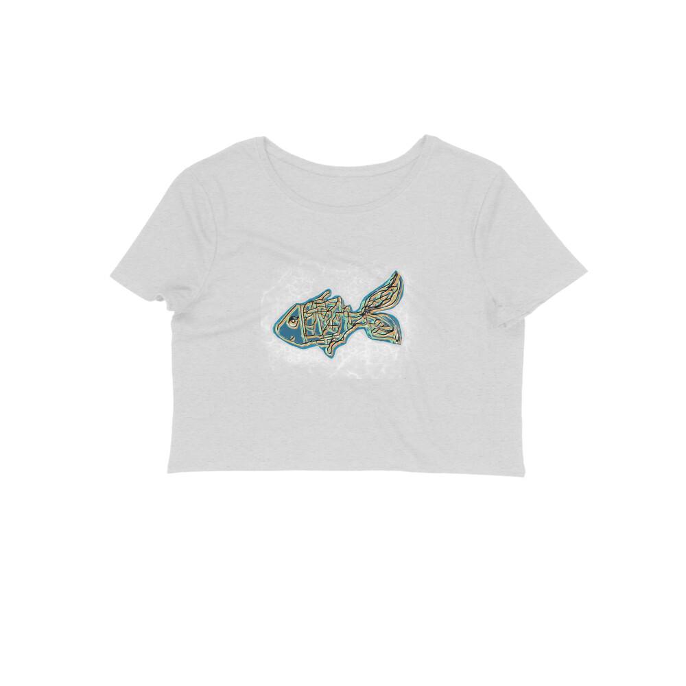 Stepevoli Clothing - Crop Top (Women) - Little Tamasaba Goldfish (12 Colours)