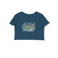 Stepevoli Clothing - Crop Top (Women) - Little Tamasaba Goldfish (12 Colours)