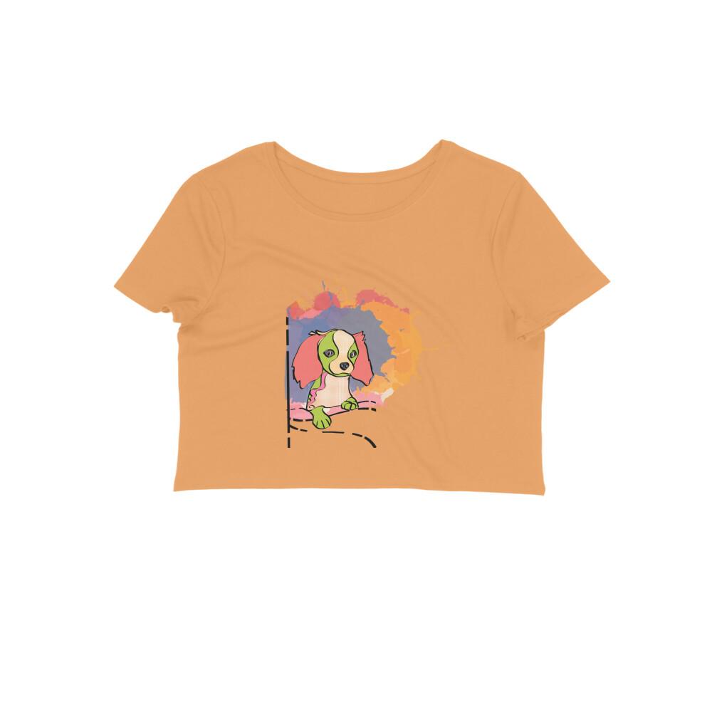 Stepevoli Clothing - Crop Top (Women) - Cavalier King Charles Spaniel (12 Colours)
