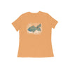 Stepevoli Clothing - Round Neck T-Shirt (Women) - Little Tamasaba Goldfish (16 Colours)